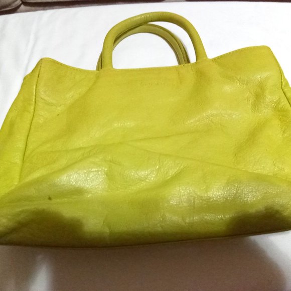 Lodis Handbags - Vintage Lime Green "Lodis" Italian large purse